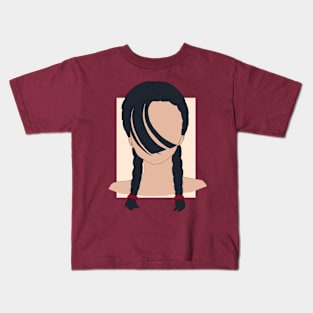 shy girl Kids T-Shirt